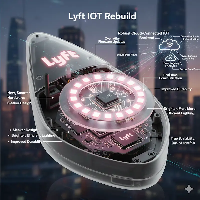 Lyft Iot evolution 